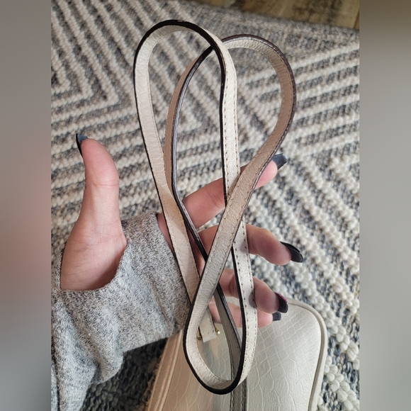 Michael Michael Kors Jet Set Mini Bag in Creamy Snakeskin Gold Accent - Picture 9 of 9